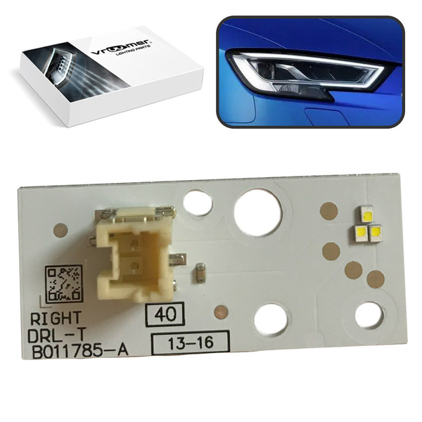 Prawy Moduł Płytka DRL reflektora Audi A3 S3 RS3 8V po liftingu (2016 - 2020) MATRIX