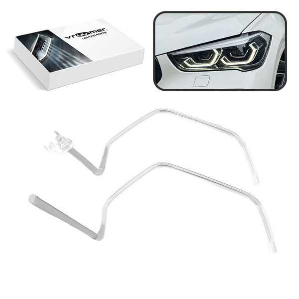 Prawy Światłowód DRL reflektora BMW X1 F48 F49 po liftingu (2019 - 2022)