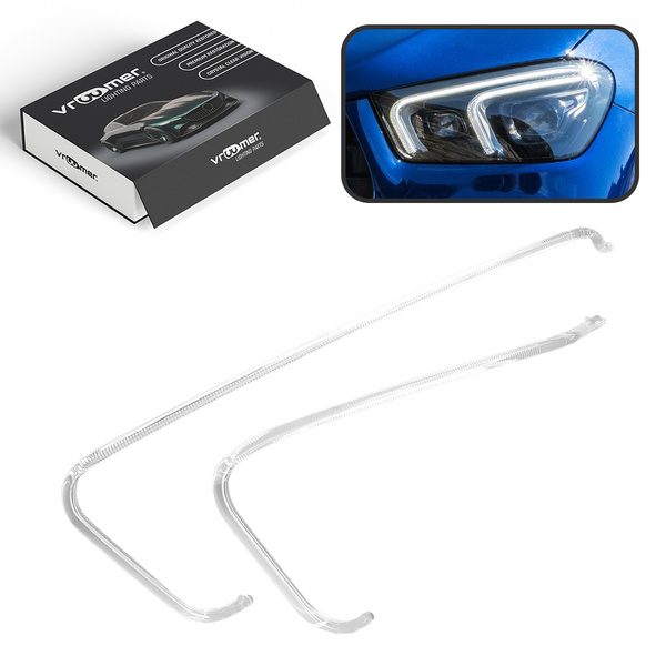 Lewy Światłowód DRL reflektora Mercedes GLE W167 C167 przed liftingiem (2019 - 2024)